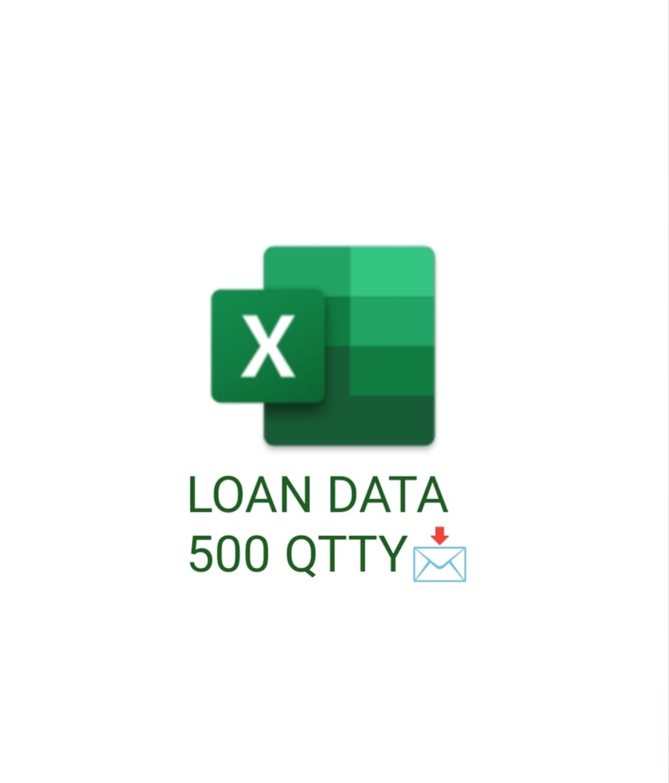 LOAN DATABASE BANGALORE CITY 500 QTTY 